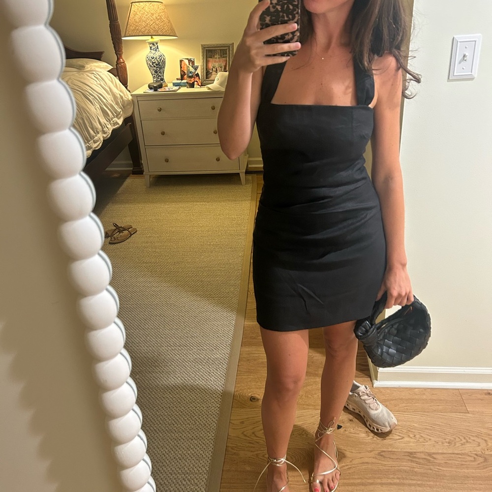 SIR the label Elegant Black Mini Dress